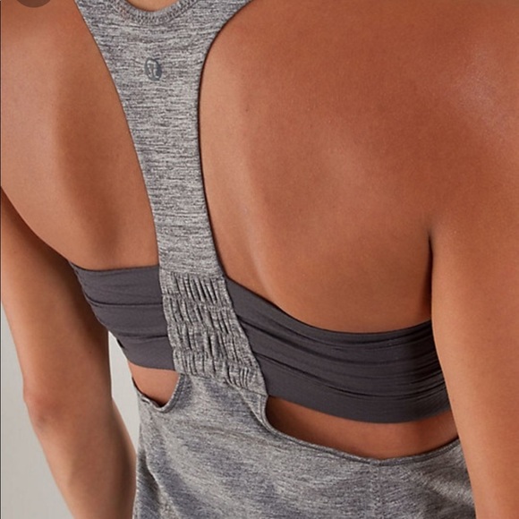 Lululemon Turbo Tank - Heathered Coal - Picture 1 of 10